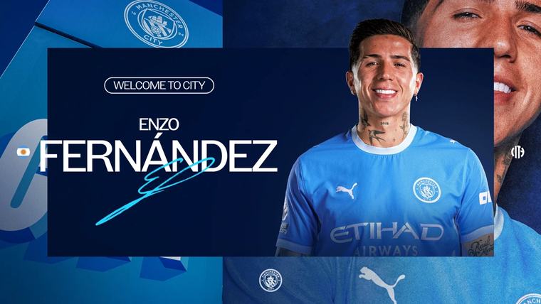 إنزو فرنانديز: كل لاعب يريد أن يكون جزءا من ناد مثل السيتي